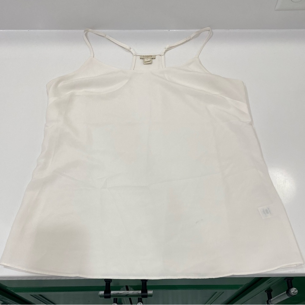 White J.Crew Cami in size 8!